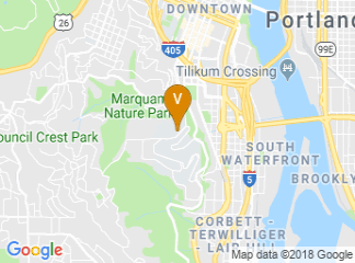 map of Oregon Health & Science University