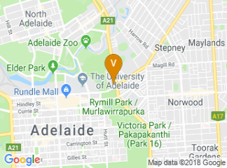 map of National Wine Centre of Australia