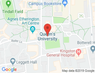 map of Queens University