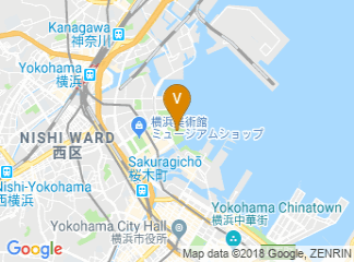 map of National Great Hall (National Convention Hall of Yokohama)