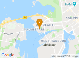map of Kaapelitehdas
