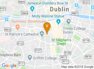 map of Radisson Blu Royal Hotel, Dublin