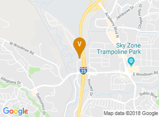 map of Embassy Suites by Hilton Colorado Springs