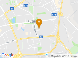 map of HOTEL BRATISLAVA