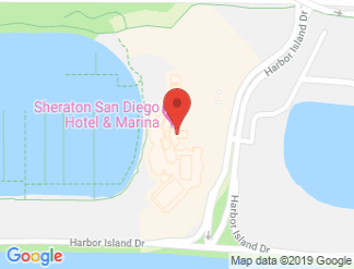 map of Sheraton San Diego Hotel & Marina