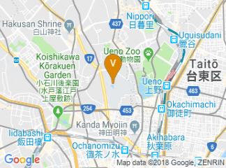 map of The University of Tokyo