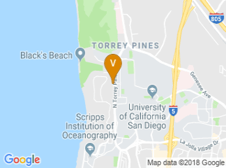 map of Estancia La Jolla Hotel & Spa