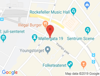 map of Oslo Kongressenter Folkets Hus AS