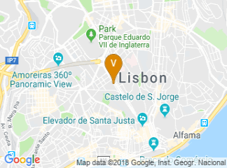 map of Tivoli Avenida Liberdade Lisboa