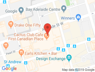 map of Toronto Board Of Trade