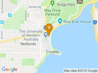 map of The University Club