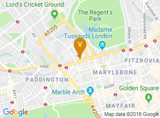 map of The Landmark London