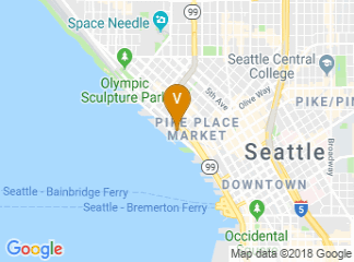 map of Seattle Marriott Waterfront