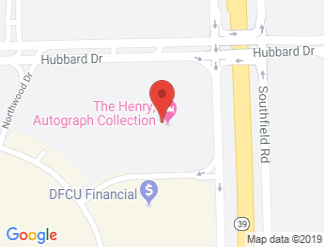 map of The Henry Autograph Collection