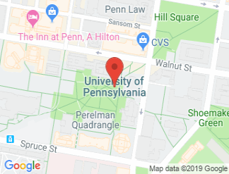 map of University of Pennsylvania
