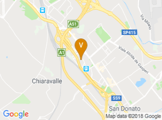 map of Crowne Plaza Milan - Linate