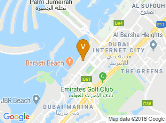 map of One&Only Royal Mirage - The Palace