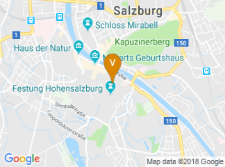 map of University of Salzburg