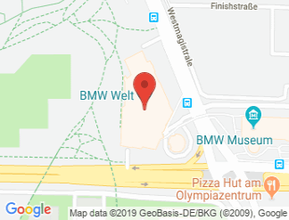 map of BMW Welt