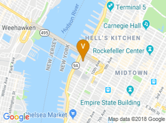 map of Jacob K. Javits Convention Center