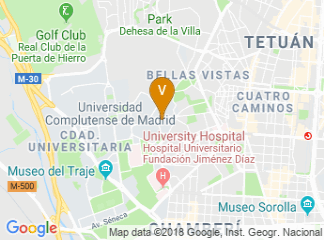 map of Technical University of Madrid