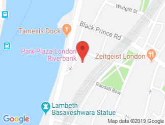 map of Park Plaza London Riverbank
