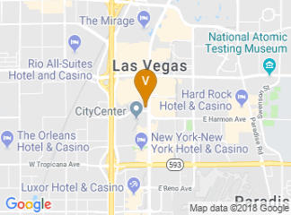 map of The Cosmopolitan of Las Vegas