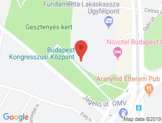 map of Budapest Congress Center