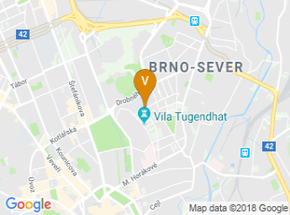 map of Mendel University in Brno