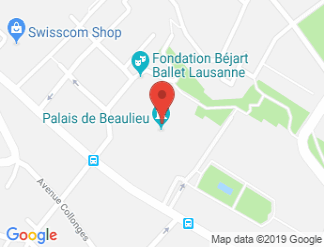 map of MCH Beaulieu Lausanne SA