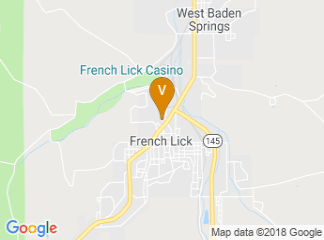 map of French Lick Springs Hotel