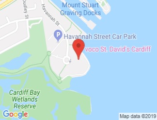 map of The St. David's Hotel