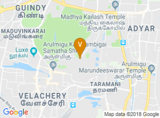 map of Indian Institute of Technology Madras