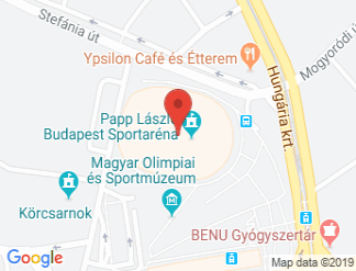 map of Budapest Arena