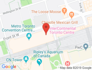 map of InterContinental Toronto Centre