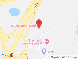 map of Holiday Inn Oxford