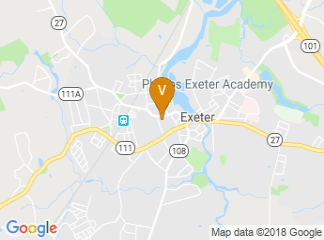 map of Phillips Exeter Academy