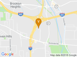 map of Embassy Suites Cleveland - Rockside