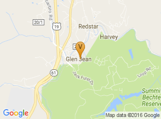 map of New River Gorge National River