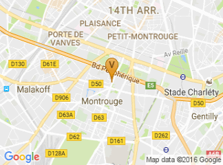 map of Belfry Montrouge