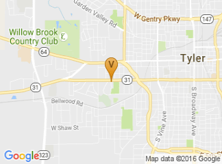 map of Tyler Rose Garden