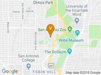 map of Trinity University