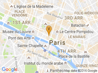 map of The Hotel Renaissance Paris La Defense