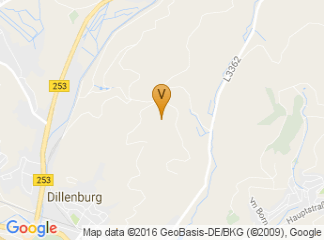 map of Hessian State Stud Dillenburg