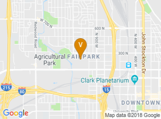 map of Utah State Fairpark