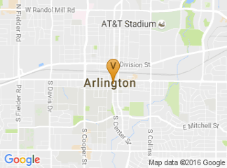 map of Downtown Arlington