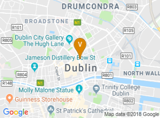 map of The Gresham Hotel