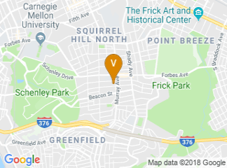 map of Career Development Center
