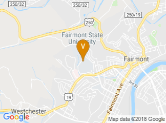 map of Fairmont State University