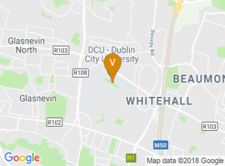 map of DCU - Dublin City University